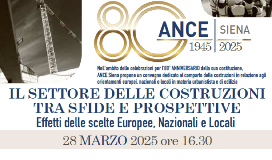 Il settore delle costruzioni tra sfide e prospettive. Effetti delle scelte Europee, Nazionali e Locali